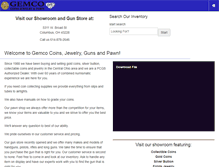Tablet Screenshot of gemcocoins.com